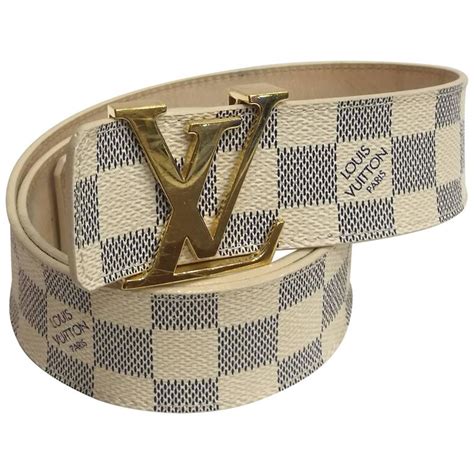 louis vuitton belt damier|louis vuitton damier belt authentic.